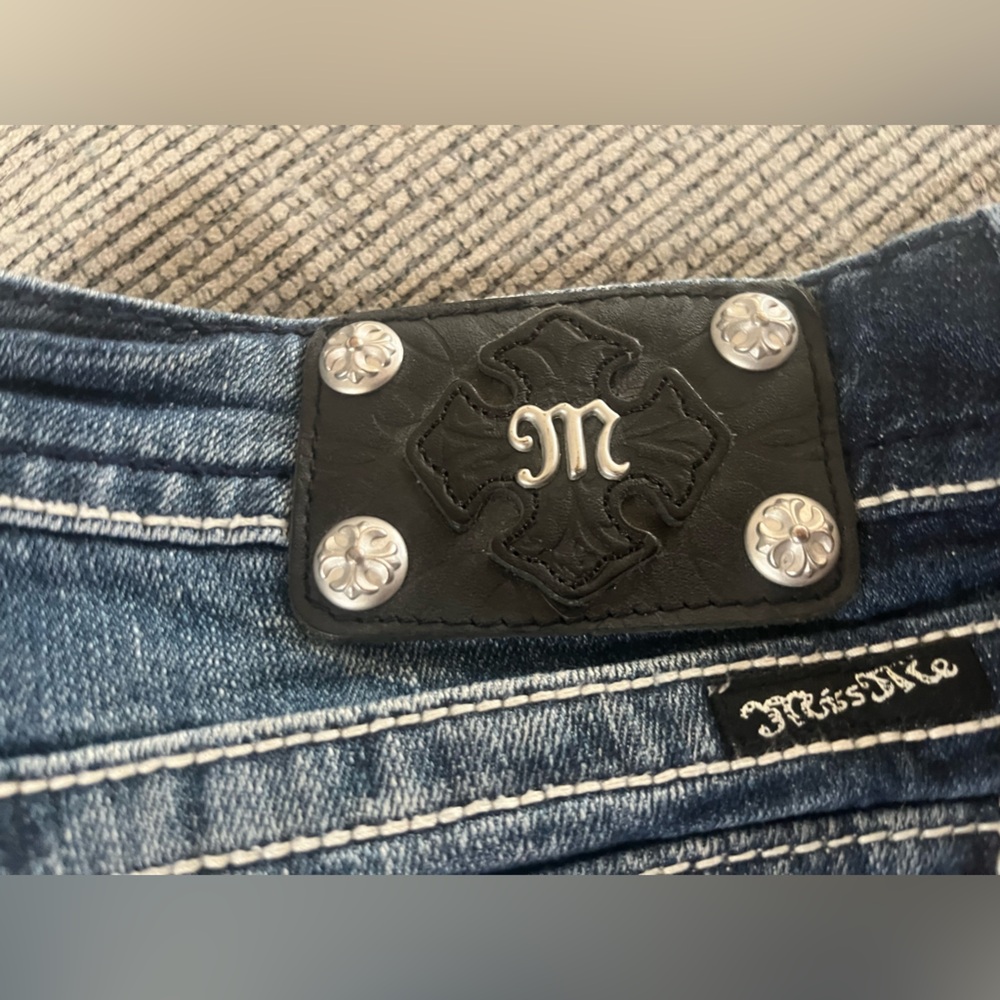 Miss me Dark Blue Women Jeans nwot - Picture 9 of 9